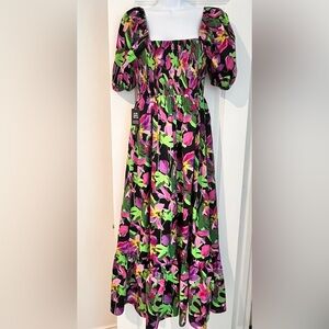 Express Multicolor Floral Dress